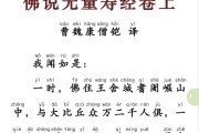 《佛说无量寿经》（拼音注音PDF版，简体字）